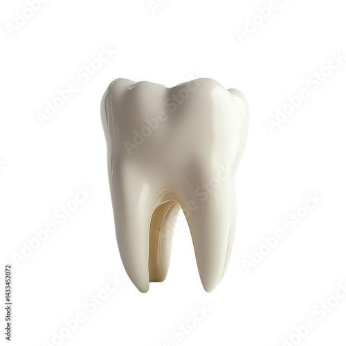 tooth isolated on white background
