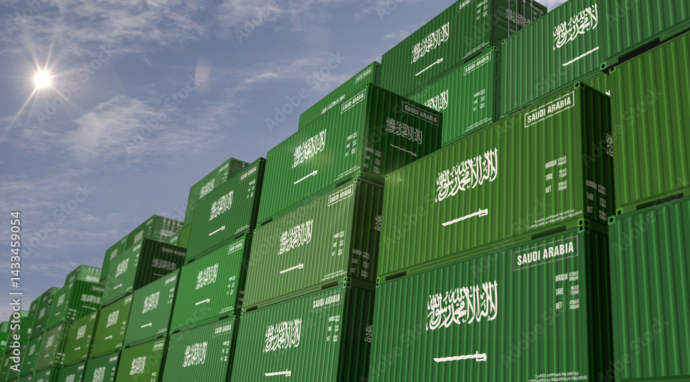 Saudi Arabia export cargo shipping containers
