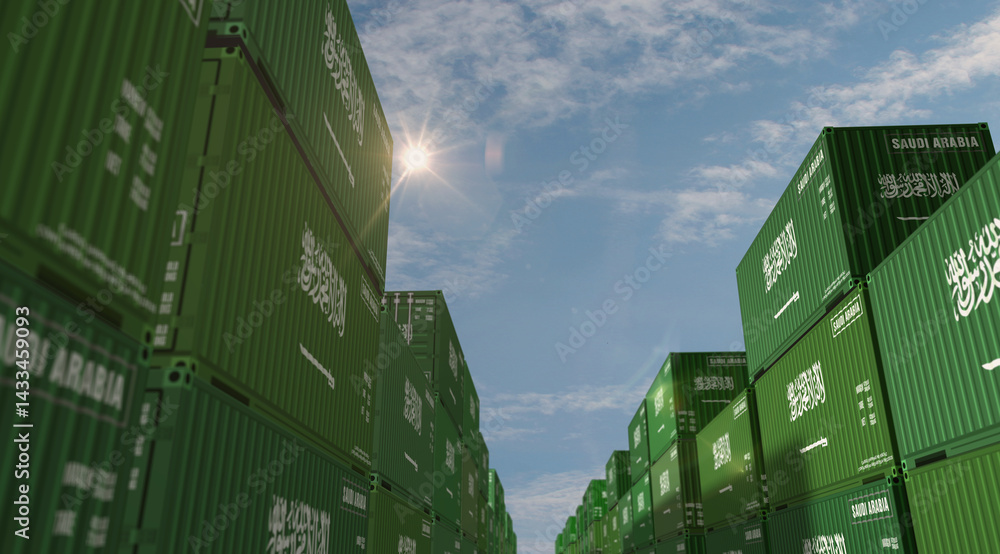 Saudi Arabia export cargo shipping containers
