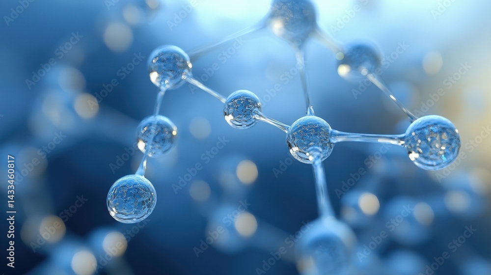 Molecular Structure in 3D Visualization Molecular Structure in 3D Visualization
