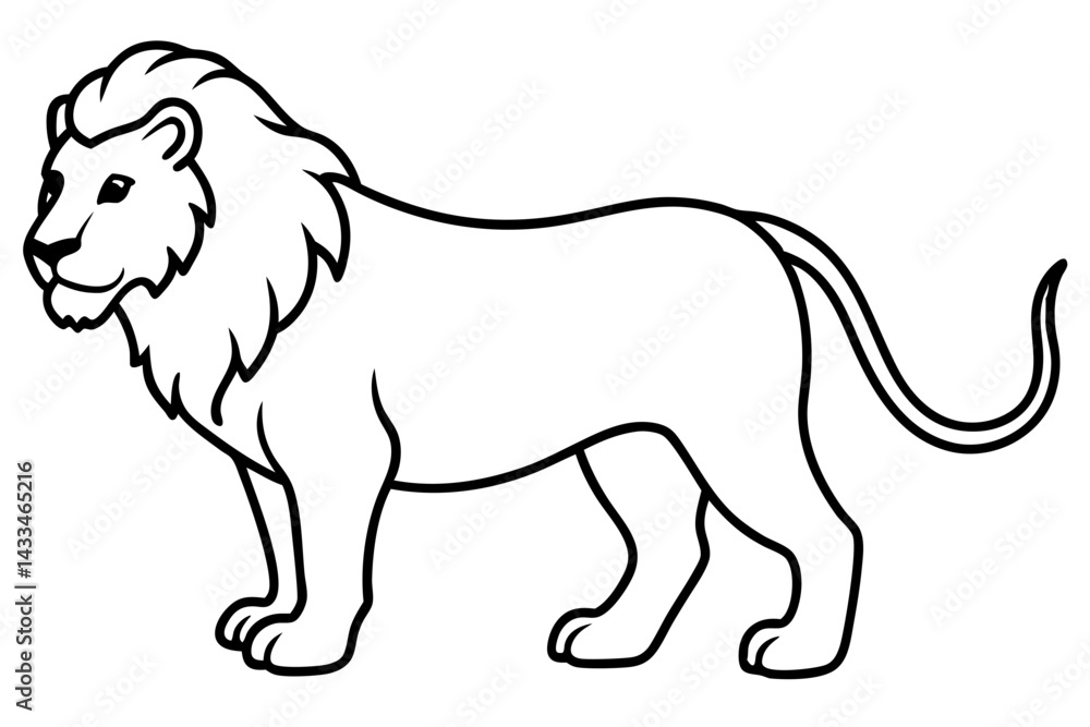 Royal Lion Linework Royal Lion Linework