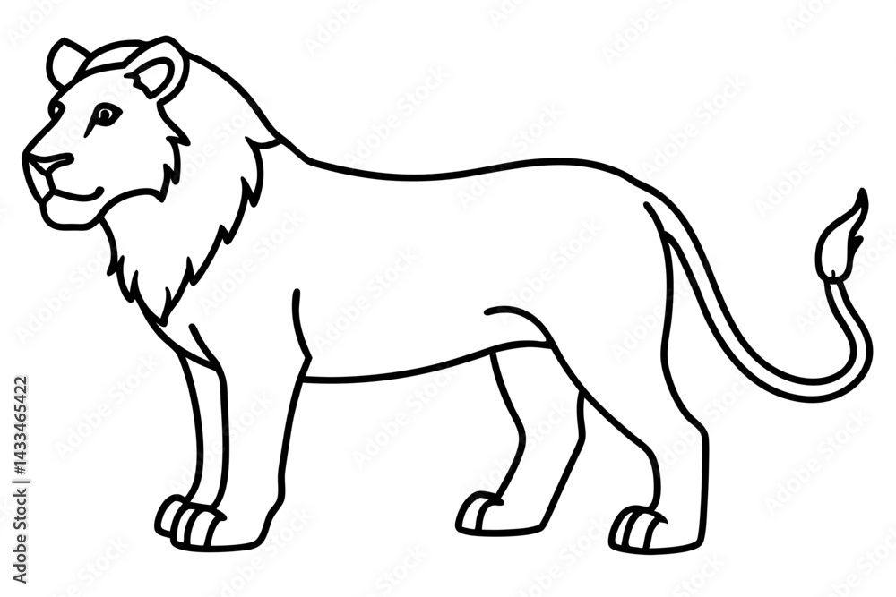 Royal Lion Linework Royal Lion Linework