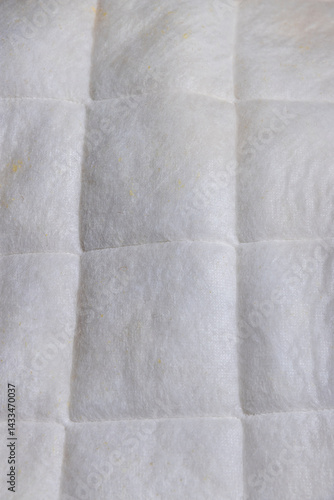 Obraz na płótnie part of the fabric from which the mattress is sewn after prolonged use w salonie