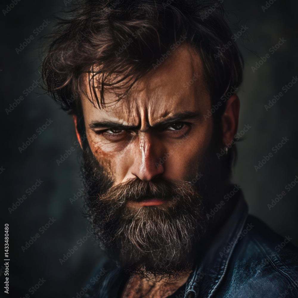 Fototapeta premium portrait of young man