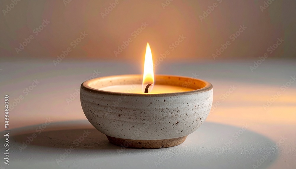 burning candle on a dark background burning candle on a dark background