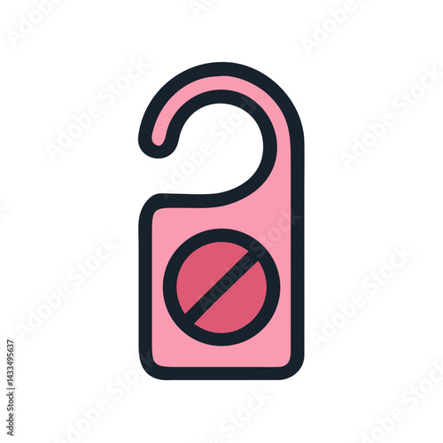 Do Not Disturb Tag Icon Design
