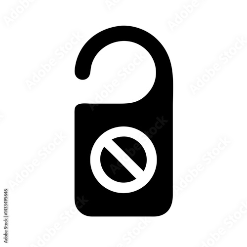 Do Not Disturb Tag Icon Design
