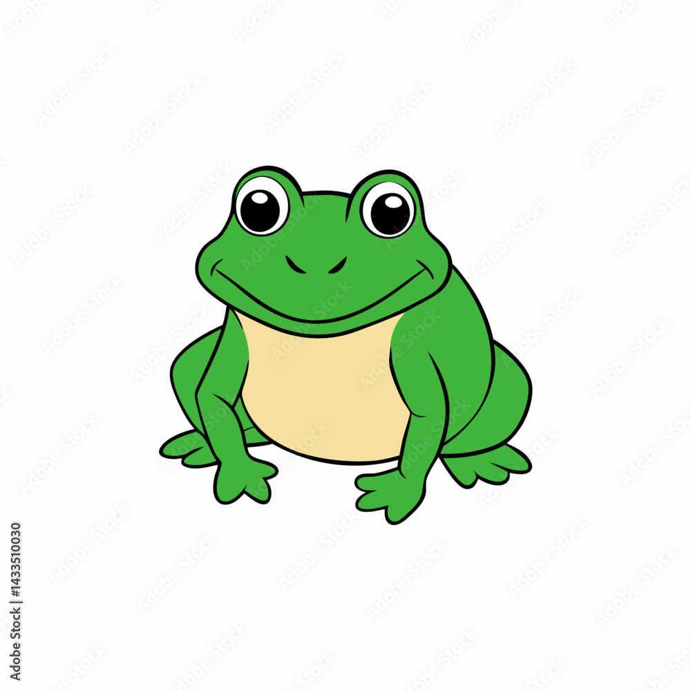 frog isolated on white frog isolated on white