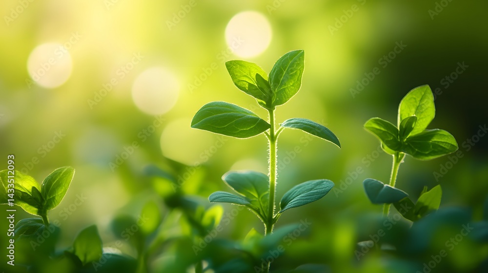 Fresh green sprouts rise bathed in sunlight symbolizing new growth and vibrant natural beauty. Fresh green sprouts rise bathed in sunlight symbolizing new growth and vibrant natural beauty.