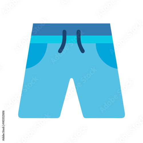 Swim Shorts for Beach Icon Design
