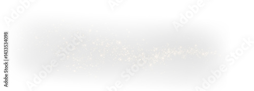 Festive gold sparkle dust PNG. Transparent shimmer particle with glowing confetti dust effect. 