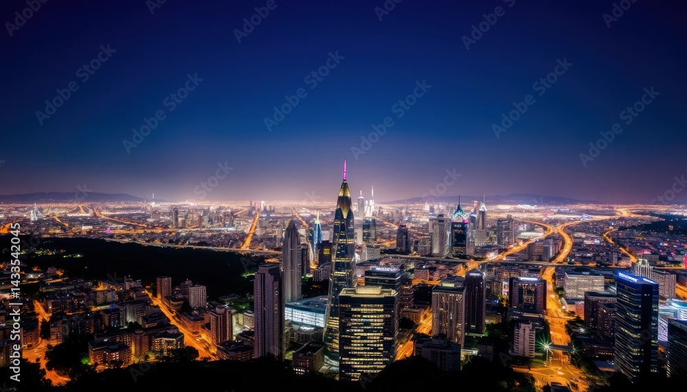 Obraz premium Cityscape at Night (15)