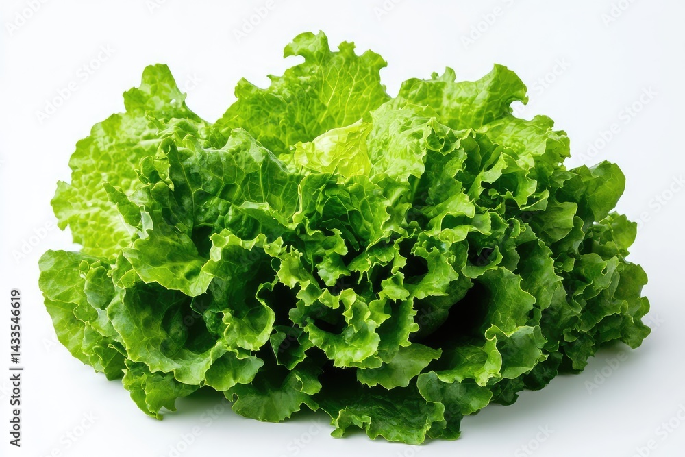 Green lettuce leaves. AI generated illustration. Green lettuce leaves. AI generated illustration.