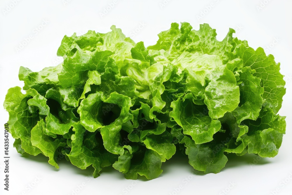 Green lettuce leaves. AI generated illustration. Green lettuce leaves. AI generated illustration.