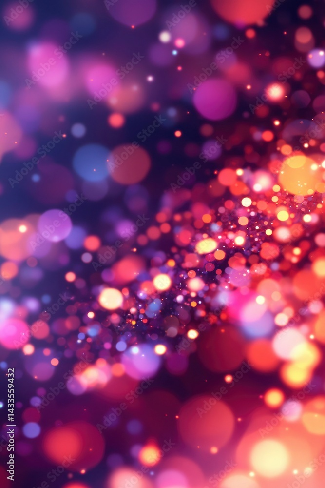 Abstract vibrant bokeh lights Abstract vibrant bokeh lights