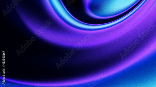 Abstract blue purple on dark background with grainy. Modern colors. Amazing simple background.
