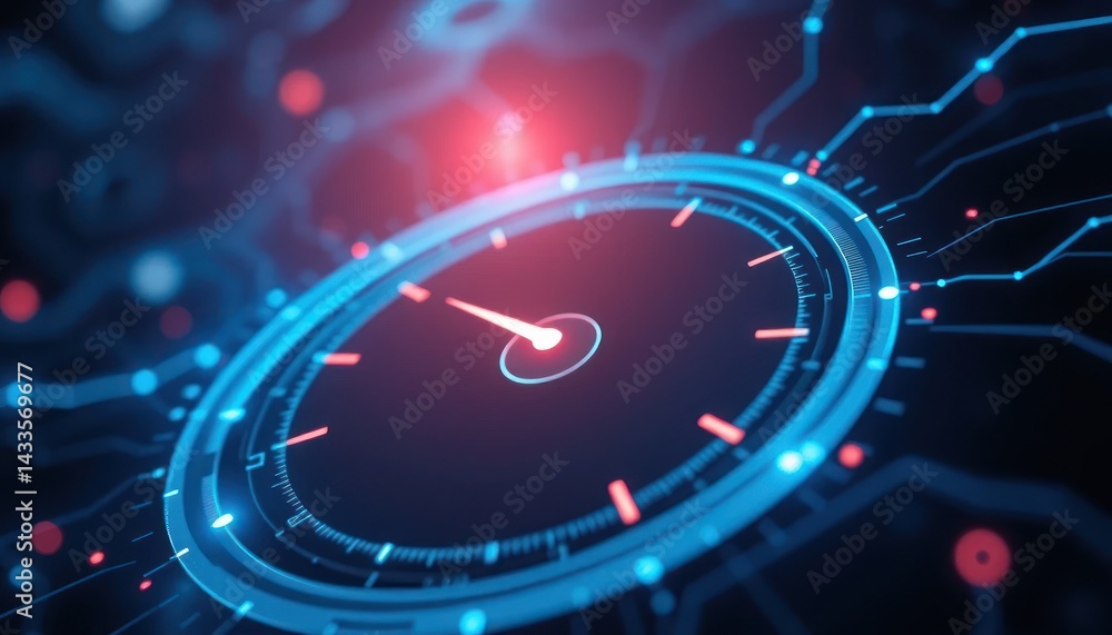 Abstract digital speedometer (1) Abstract digital speedometer (1)