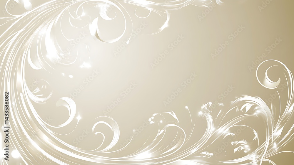 Elegant Floral Frame with Beige Background. (7) Elegant Floral Frame with Beige Background. (7)