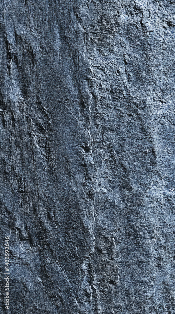 Blue slate stone texture, rough and uneven surface, vertical lines, natural rock background, ideal for design projects Blue slate stone texture, rough and uneven surface, vertical lines, natural rock background, ideal for design projects