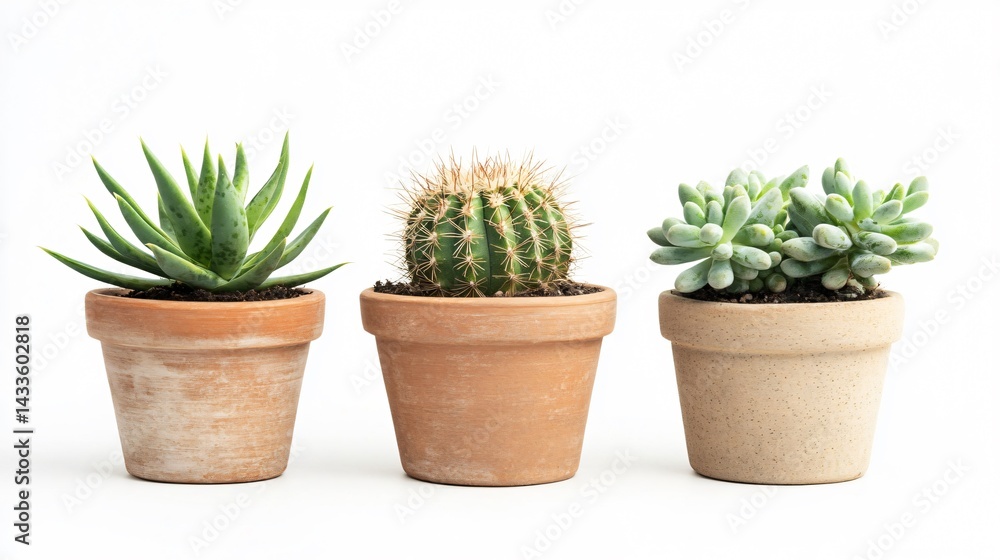Succulent Arrangement in Pot - Front View Succulent Arrangement in Pot - Front View
