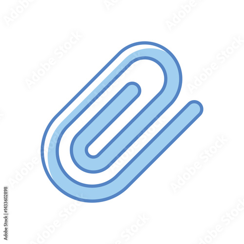 paperclip Icon vector stock illustration