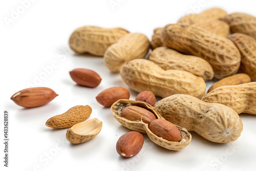 Wallpaper Mural Natural Peanuts Isolated Royalty-Free Image for Snack Brands. Torontodigital.ca