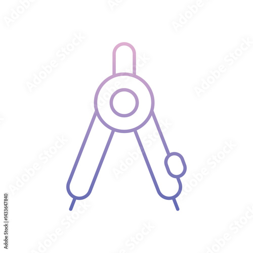 divider Icon vector stock illustration