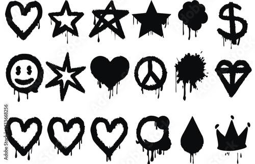 Graffiti Style Icons Collection