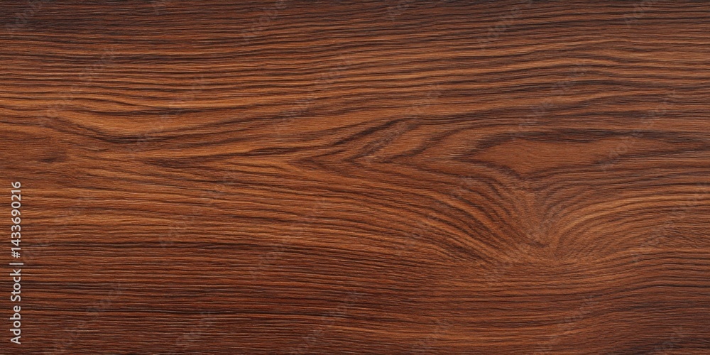 Rich brown wood grain with swirls and lines Rich brown wood grain with swirls and lines