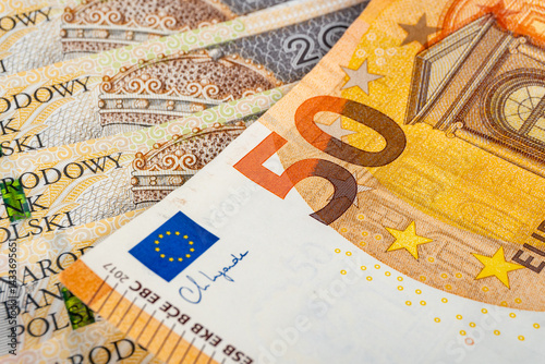 Obraz na płótnie Banknotes. w salonie