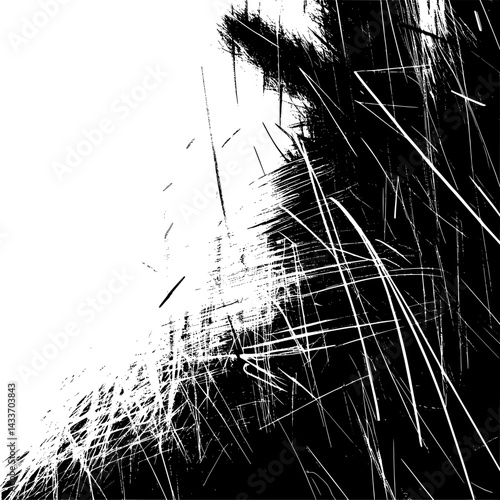Vektor Hintergrund mit Rissen und Kratzern - Design Element Vektorgrafik - Quadratisch
