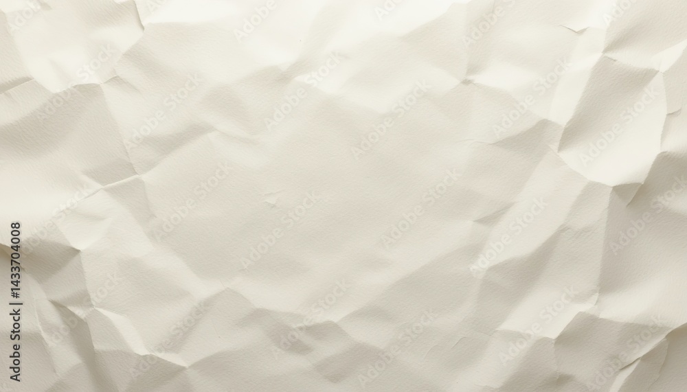 Obraz premium Crumpled Paper Texture Background Design Element