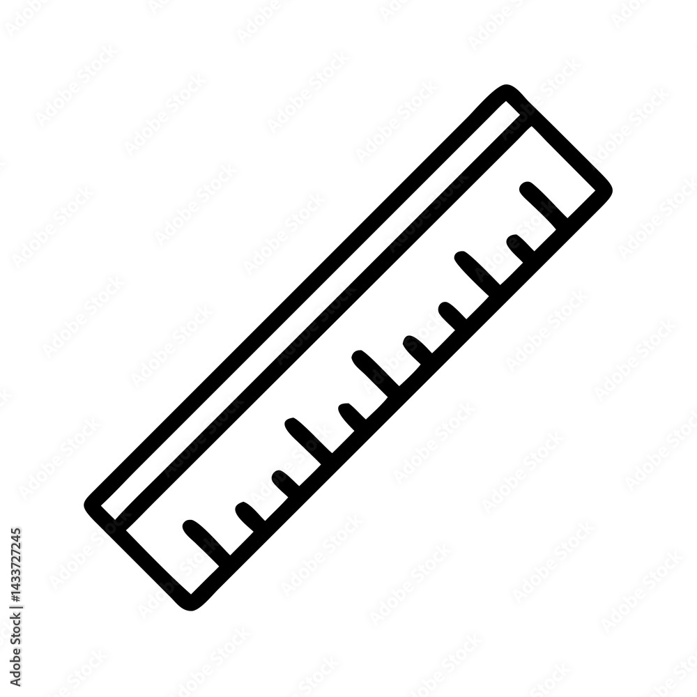 Ruler Line Icon
Ruler Line Icon