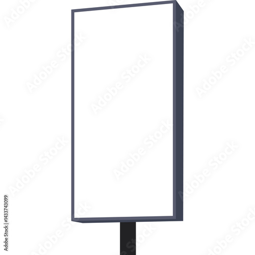 Billboard Flat Vector