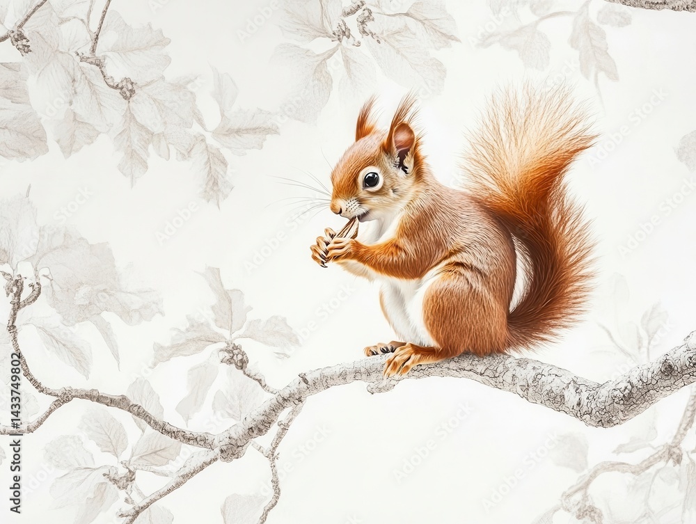 squirrel on a tree squirrel on a tree
