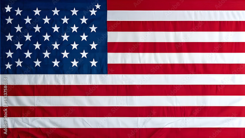 Fototapeta premium A us america flag independence day and american flag backgrounds abstract.