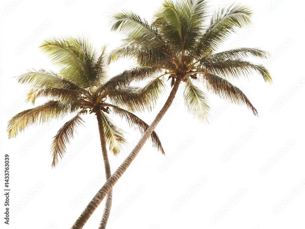 Obraz premium palm tree isolated