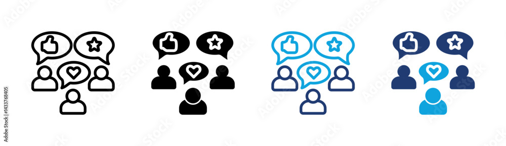 Fototapeta premium Engagement Icon