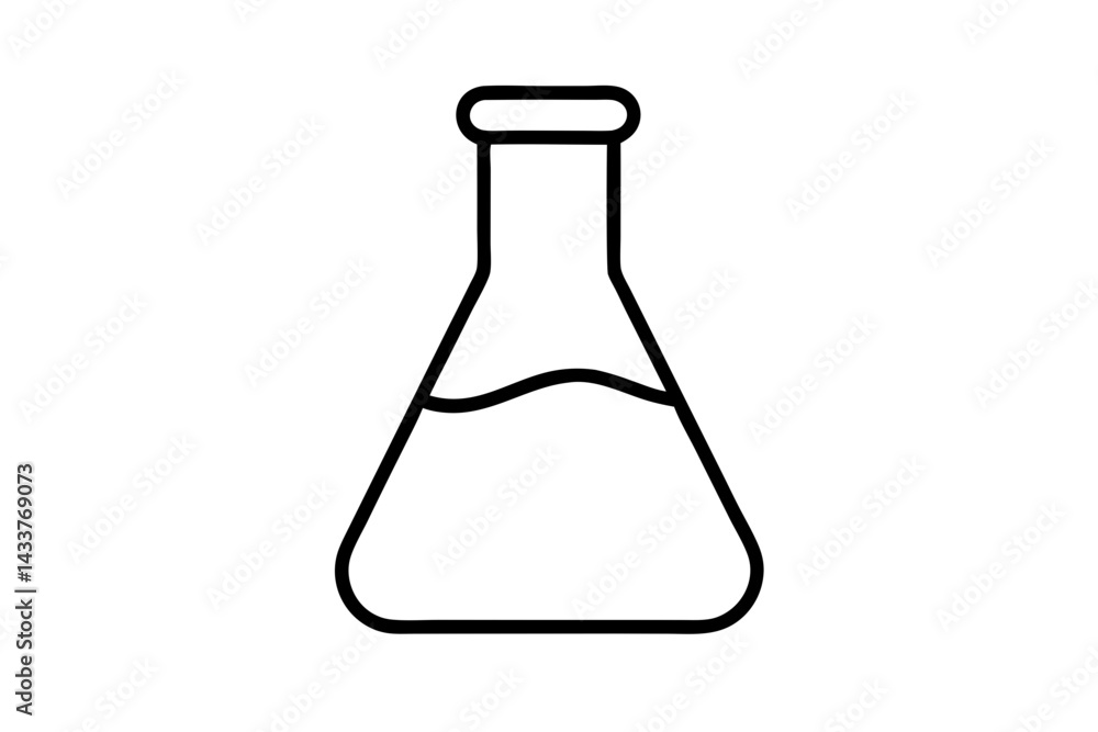 Minimalist Beaker Line Art – Simple Lab Icon for Chemistry and Science Designs
Minimalist Beaker Line Art – Simple Lab Icon for Chemistry and Science Designs