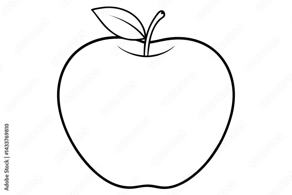 Minimalist Apple Line Art – Simple Fruit Icon for Education and Health Designs
Minimalist Apple Line Art – Simple Fruit Icon for Education and Health Designs