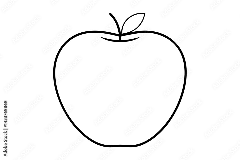 Minimalist Apple Line Art – Simple Fruit Icon for Education and Health Designs
Minimalist Apple Line Art – Simple Fruit Icon for Education and Health Designs