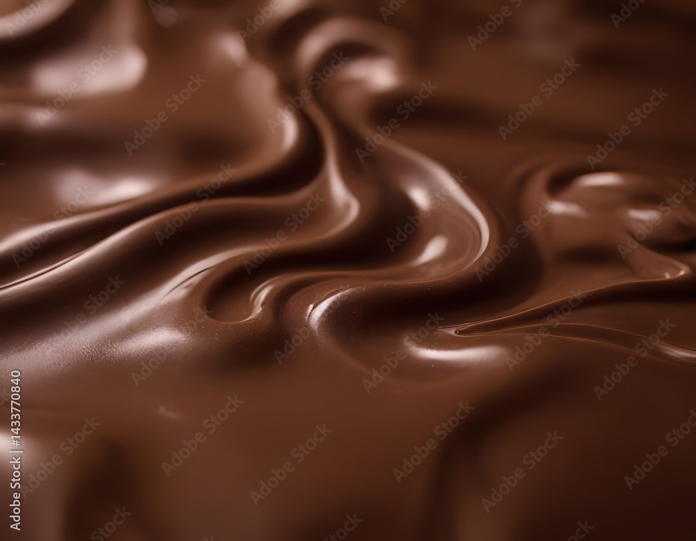 melted chocolate background, melted liquid chocolate texture. Background for banner, backdrop, or texture, copy space text melted chocolate background, melted liquid chocolate texture. Background for banner, backdrop, or texture, copy space text