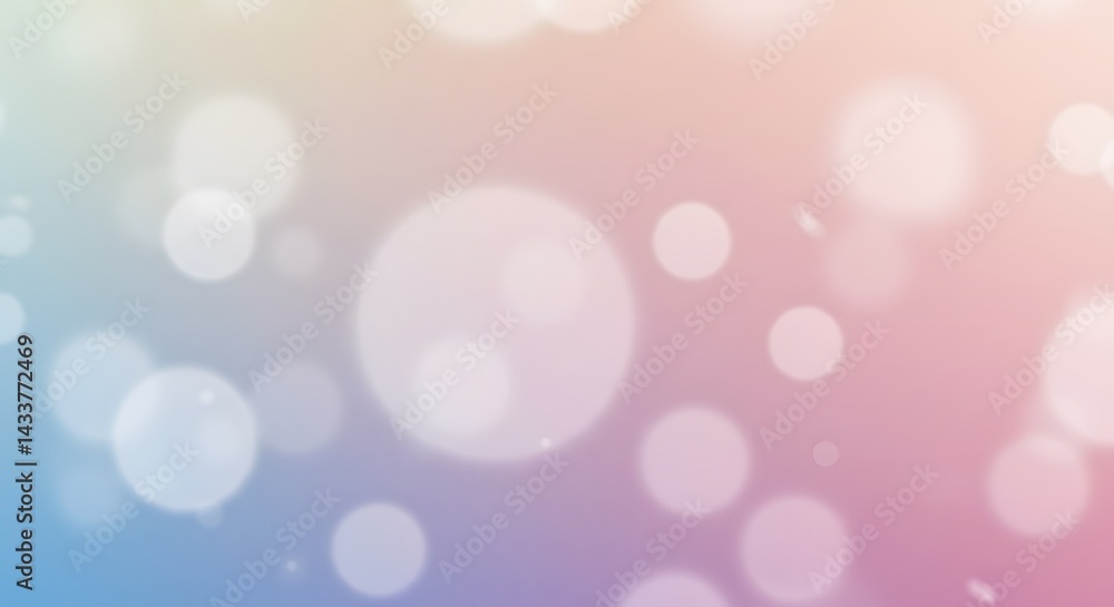 Obraz premium Blurred Lights Background with Pastel Colors