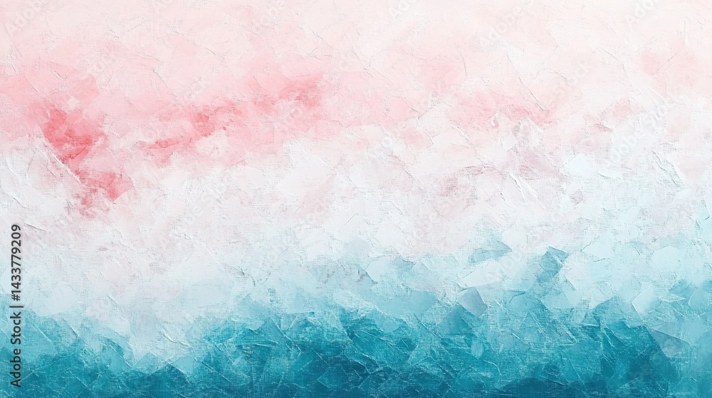 Abstract background with a watercolor texture, featuring pastel pink and blue colors, soft tones, hand-drawn elements, grainy texture, a vintage-style effect, light background, graphic designs Abstract background with a watercolor texture, featuring pastel pink and blue colors, soft tones, hand-drawn elements, grainy texture, a vintage-style effect, light background, graphic designs
