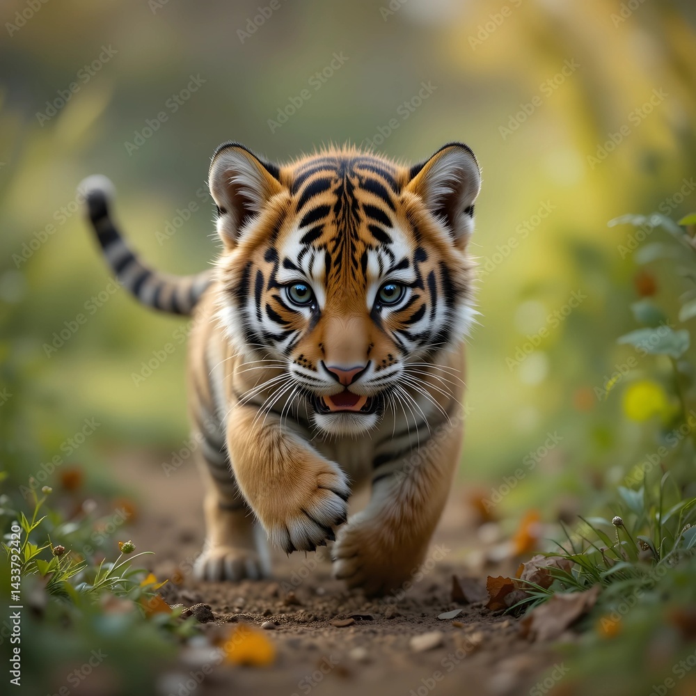 Obraz premium Theme: Wild Animals, AI Generated