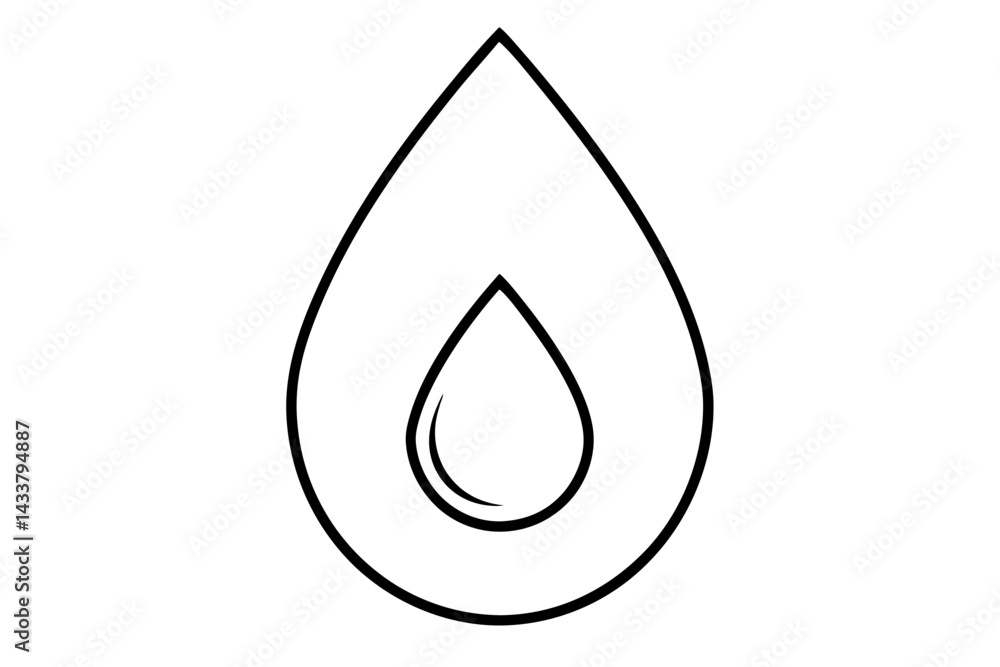 Minimal Water Droplet Line Art – Simple Hydration & Nature Symbol in Outline Style
Minimal Water Droplet Line Art – Simple Hydration & Nature Symbol in Outline Style