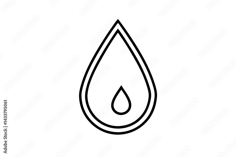 Minimal Water Droplet Line Art – Simple Hydration & Nature Symbol in Outline Style
Minimal Water Droplet Line Art – Simple Hydration & Nature Symbol in Outline Style