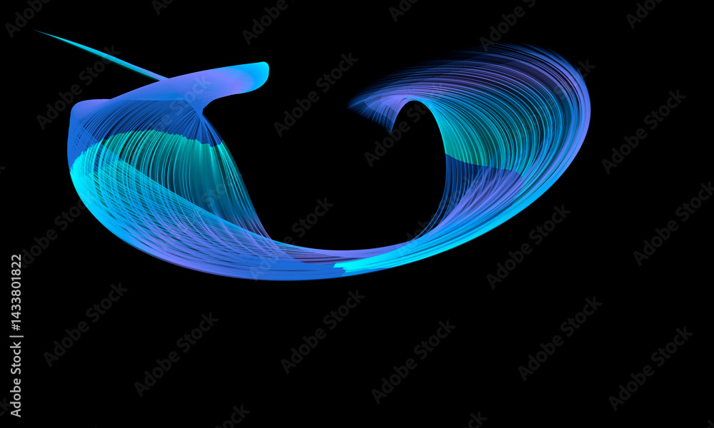 Cosmic abstract background. Colorful smoke, ink water, pattern universe. Abstract color divine blue