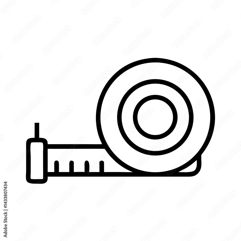 Measuring Tape Icon
Measuring Tape Icon