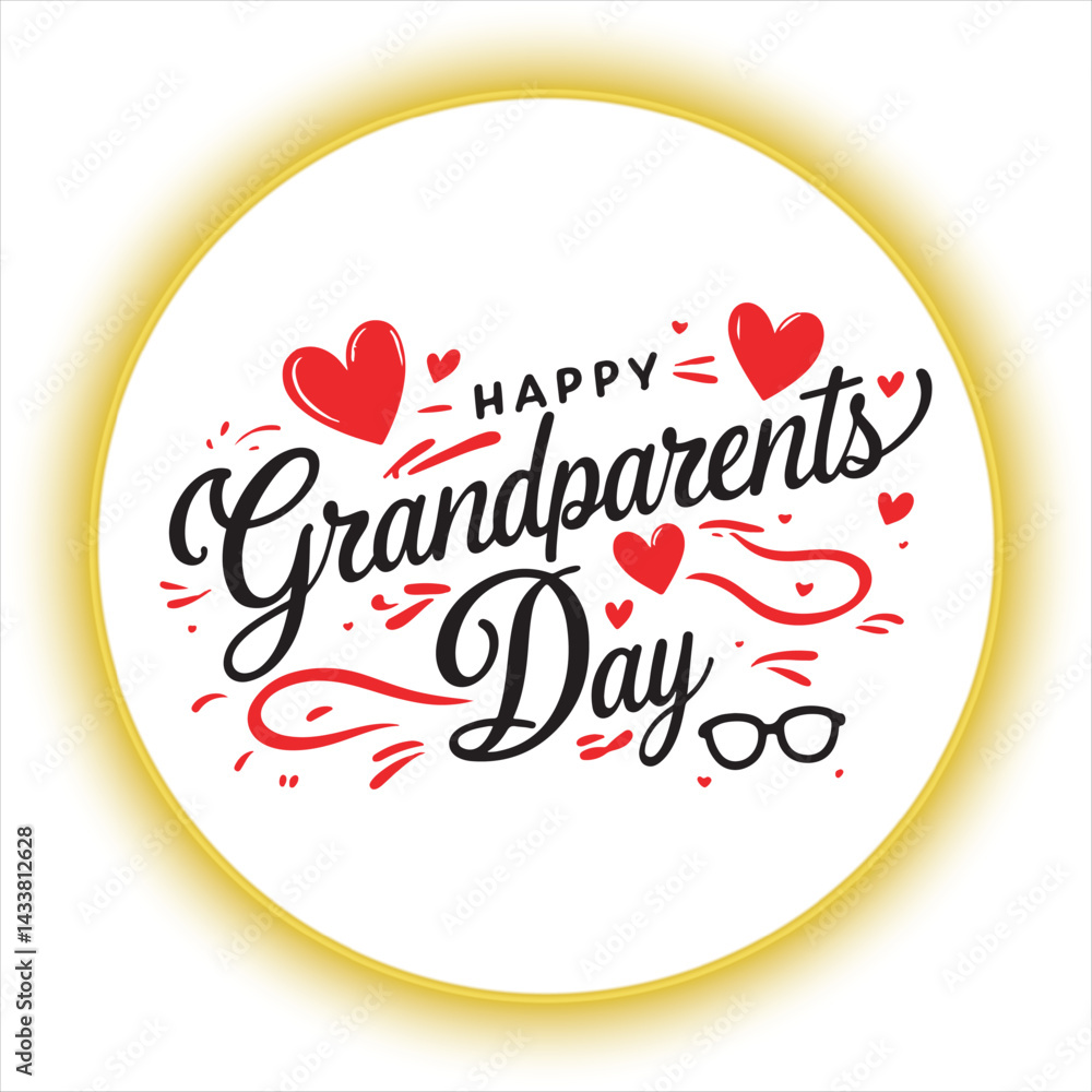 Grandparents Day Handwritten Typography Design,Grandparents Day Vector Greeting Card,Grandparents Day Lettering with Heart Icons,Cute Grandparents Day Calligraphy Design,Elegant Script for Grandparent Grandparents Day Handwritten Typography Design,Grandparents Day Vector Greeting Card,Grandparents Day Lettering with Heart Icons,Cute Grandparents Day Calligraphy Design,Elegant Script for Grandparent